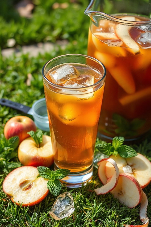 apple juice iced tea