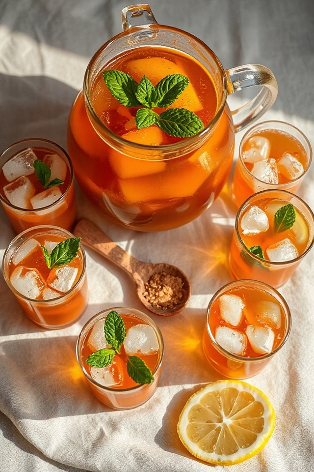 brown sugar iced tea