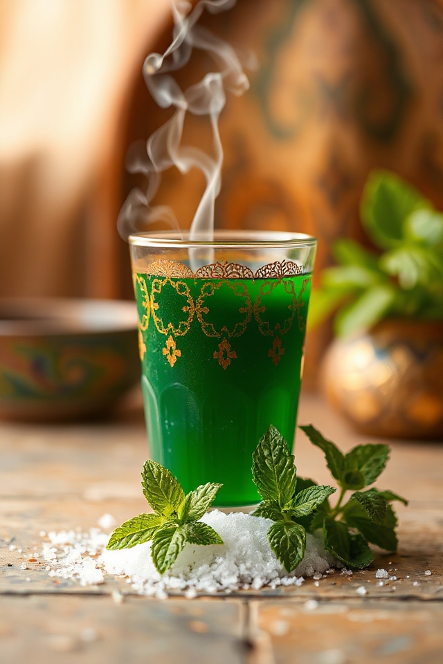 crafting invigorating mint tea