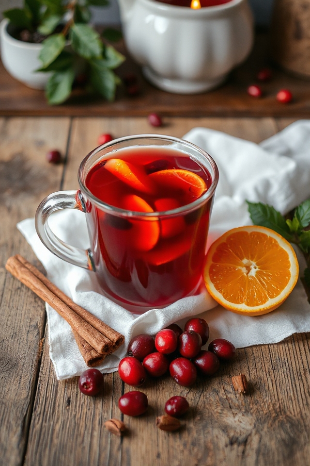 cranberry cinnamon tea recipe