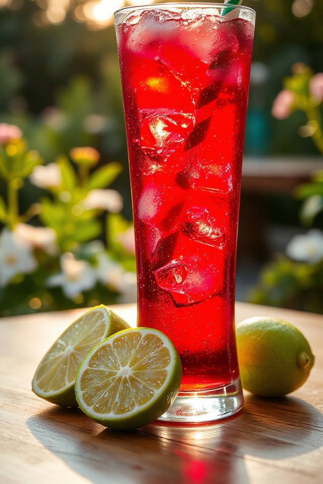 cranberry vodka iced tea