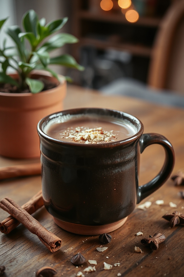 creamy chocolate cinnamon delight