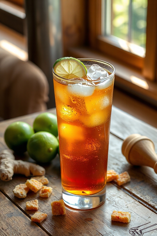 ginger ale iced tea