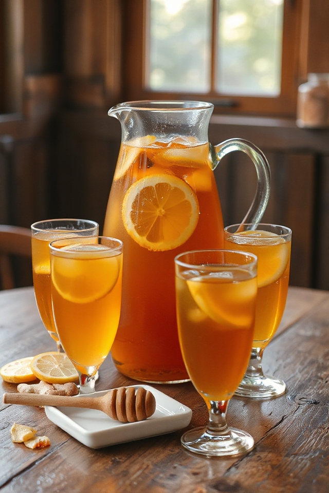 ginger honey tea recipe