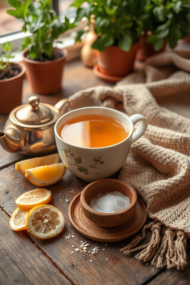 ginger lemon tea recipe