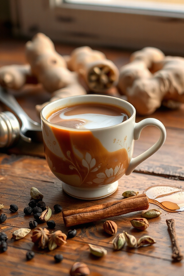 ginger spiced chai tea recipe