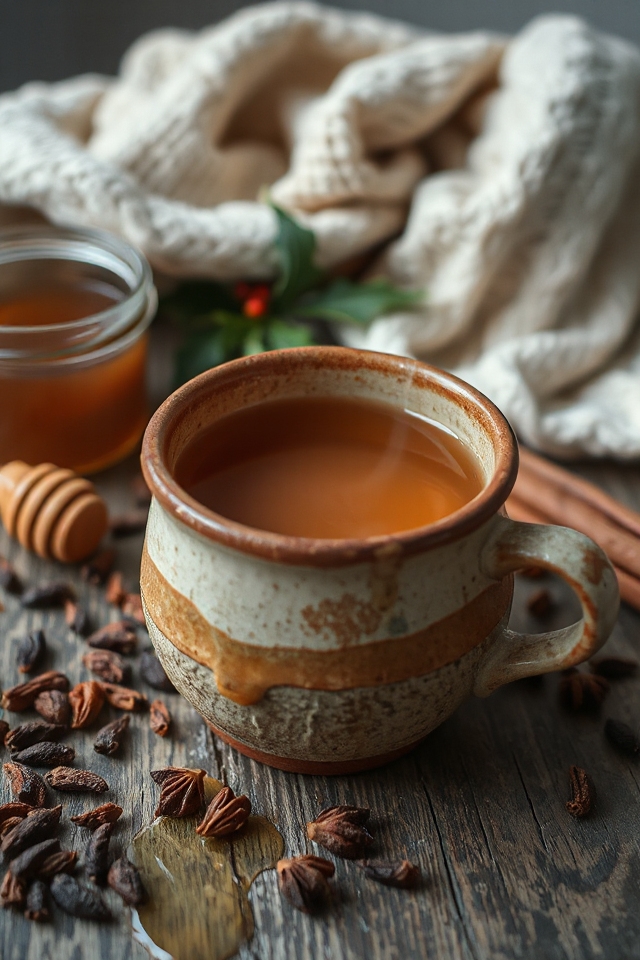 ginger spiced herbal tea recipe