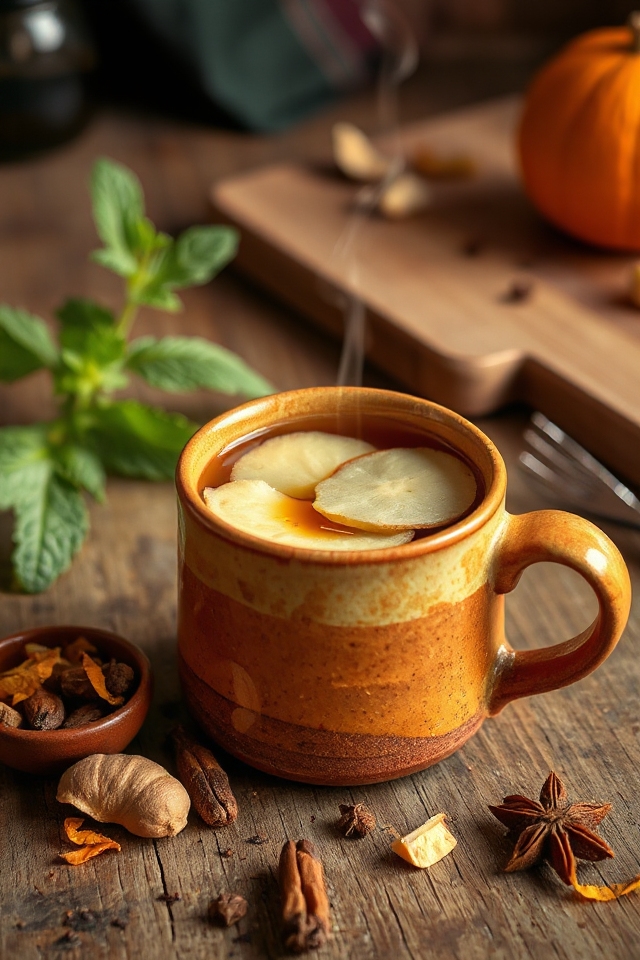 ginger spiced tea recipe