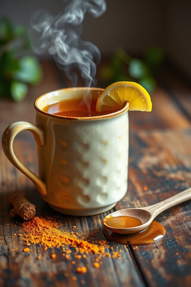 ginger turmeric detox tea