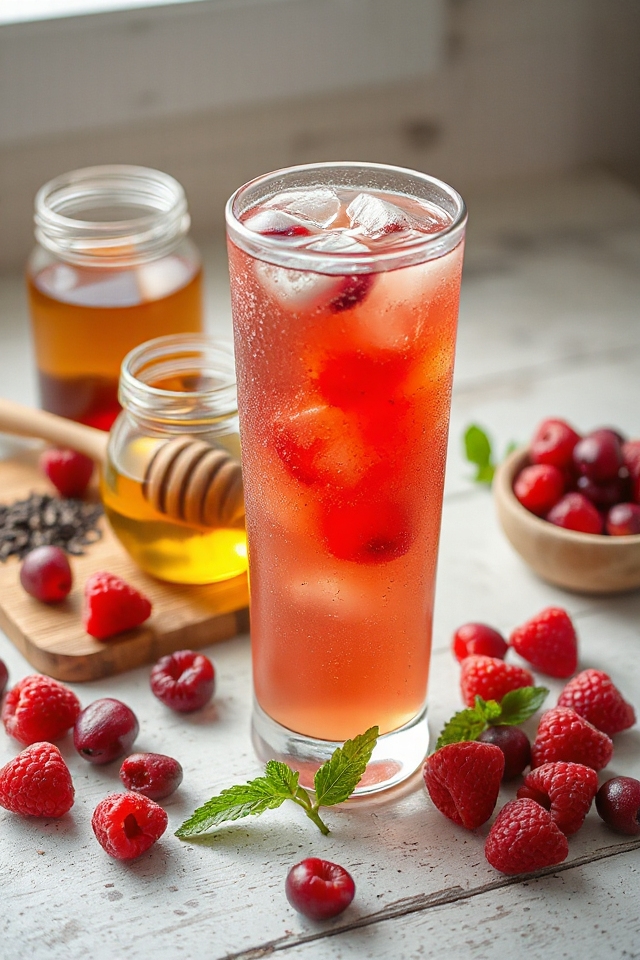 honey raspberry tea recipe