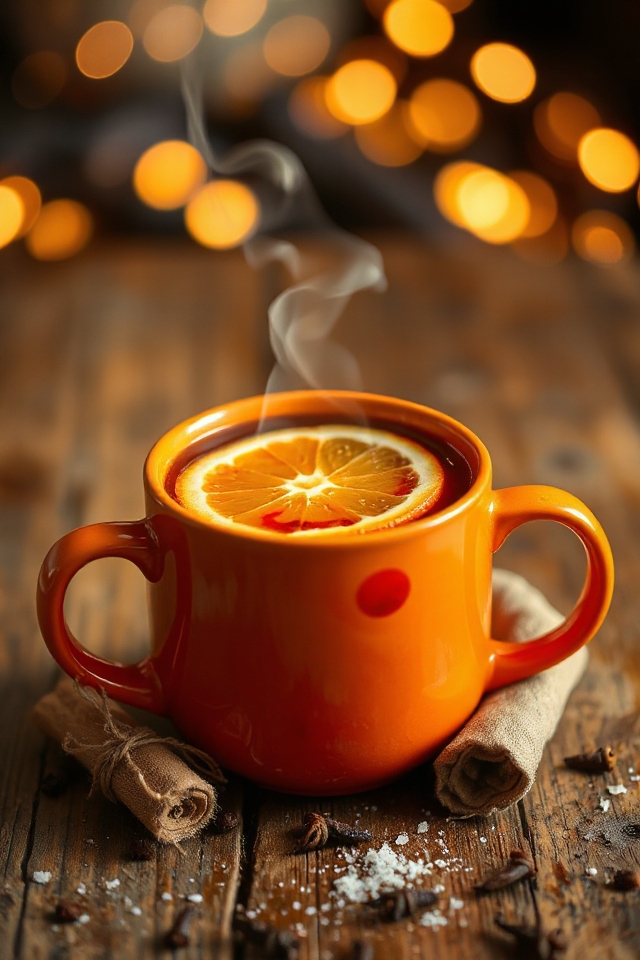 hot spiced orange tea recipe