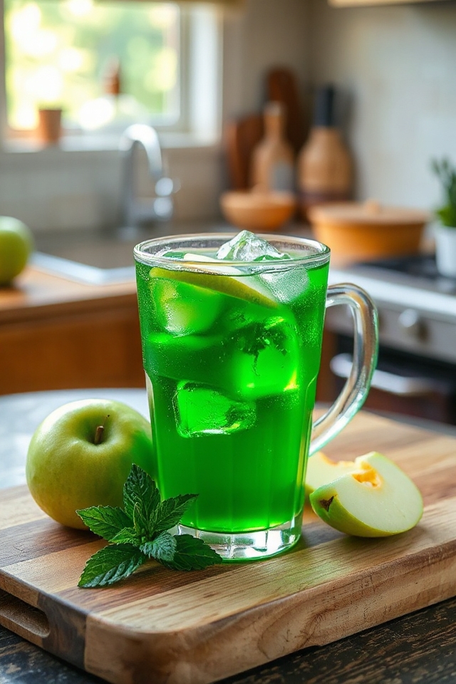 iced green apple tea recipe