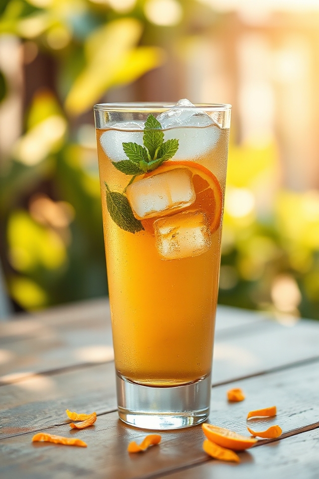 iced green tea recipe