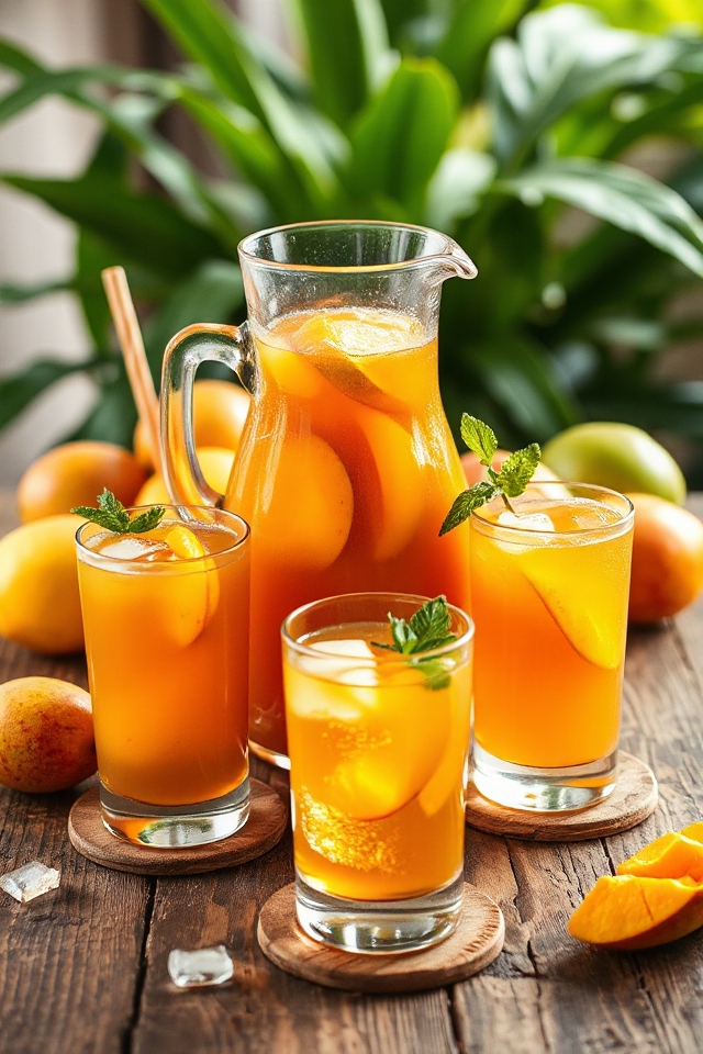 mango iced tea recipe
