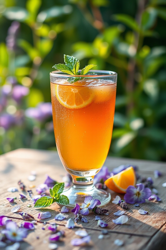minty citrus garden tea