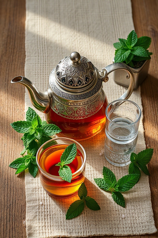 moroccan mint tea recipe
