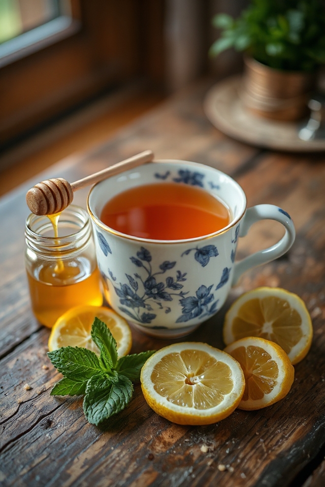 omani lemon turkish tea