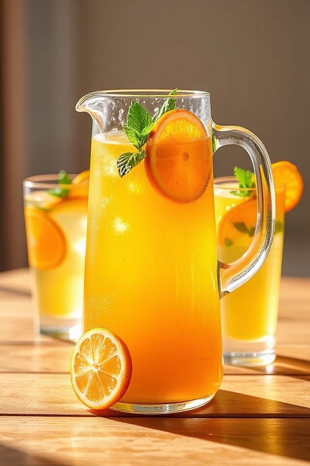 pineapple citrus fruit tea