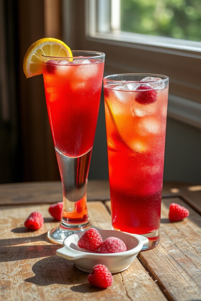 raspberry lemon iced tea