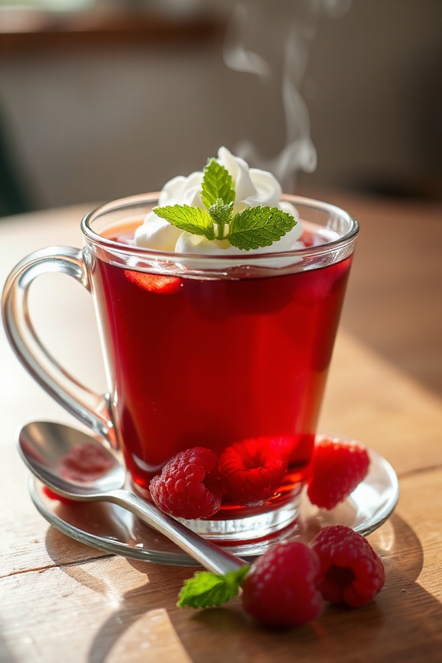 raspberry tea made delightful