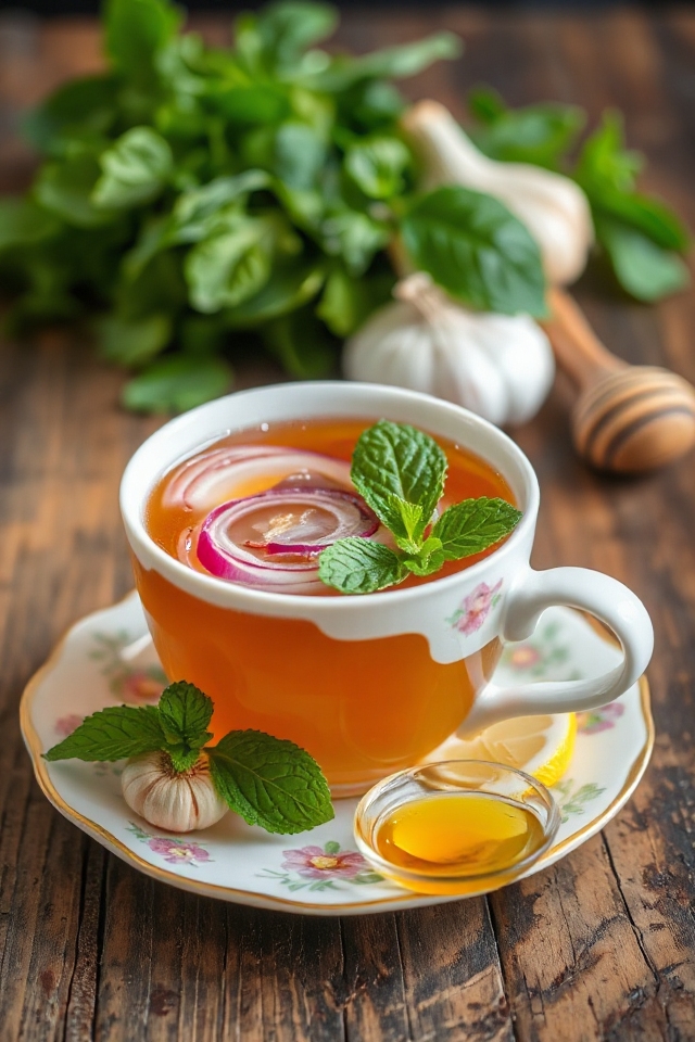 sore throat relief tea recipe