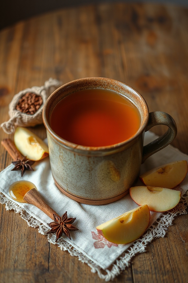 spiced honey apple infusion