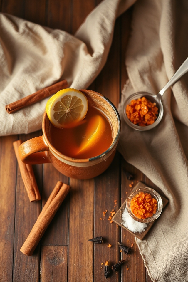 spiced tea with tang