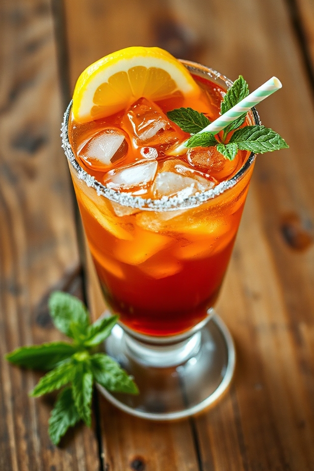 sweet tea lemonade cocktail