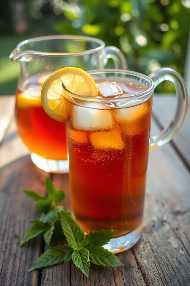 sweet tea with twist