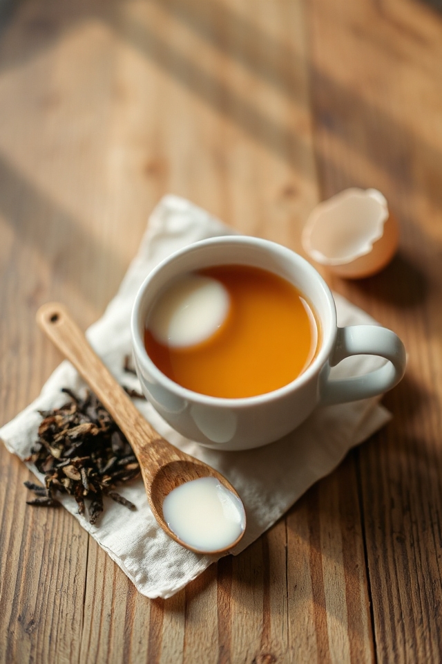 sweetened condensed milk tea