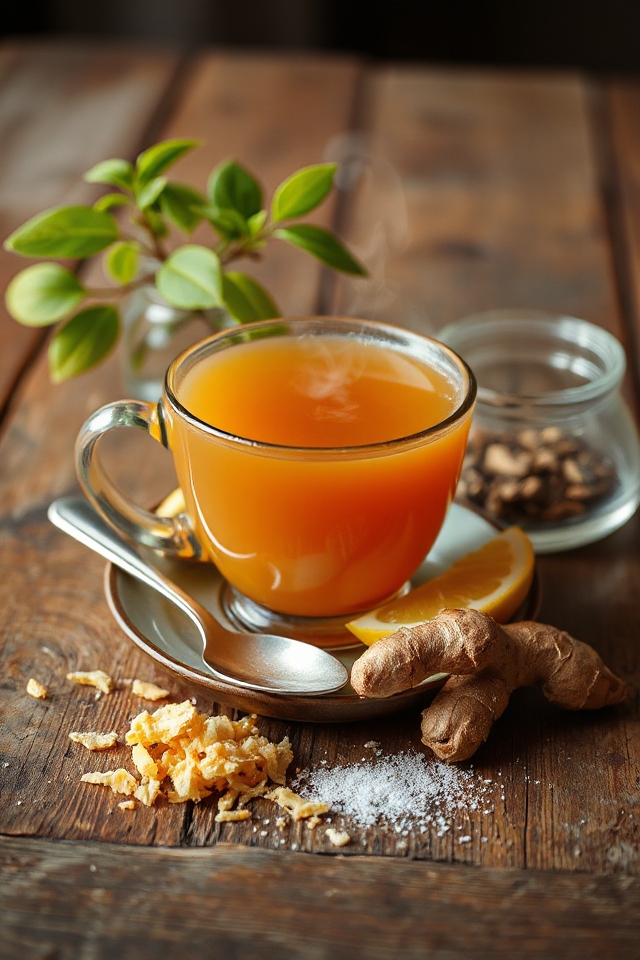 zesty ginger tea recipe