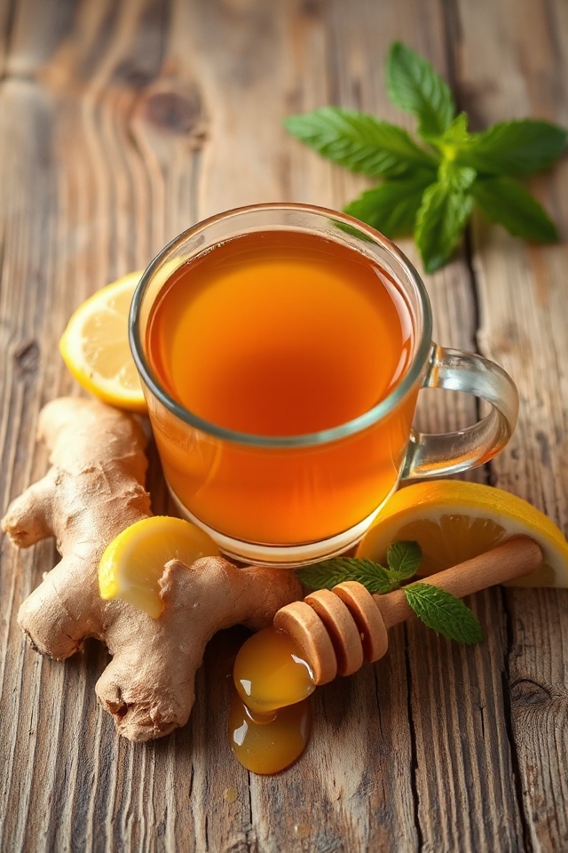 zesty ginger tea recipe